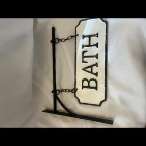 Bath Sign